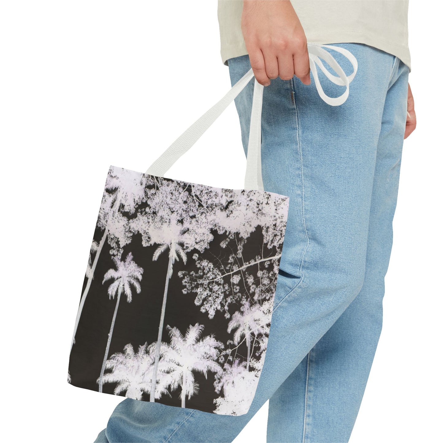 Tote Bag - Black Palm Trees