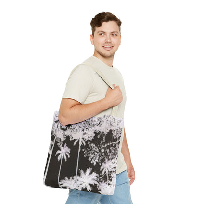 Tote Bag - Black Palm Trees