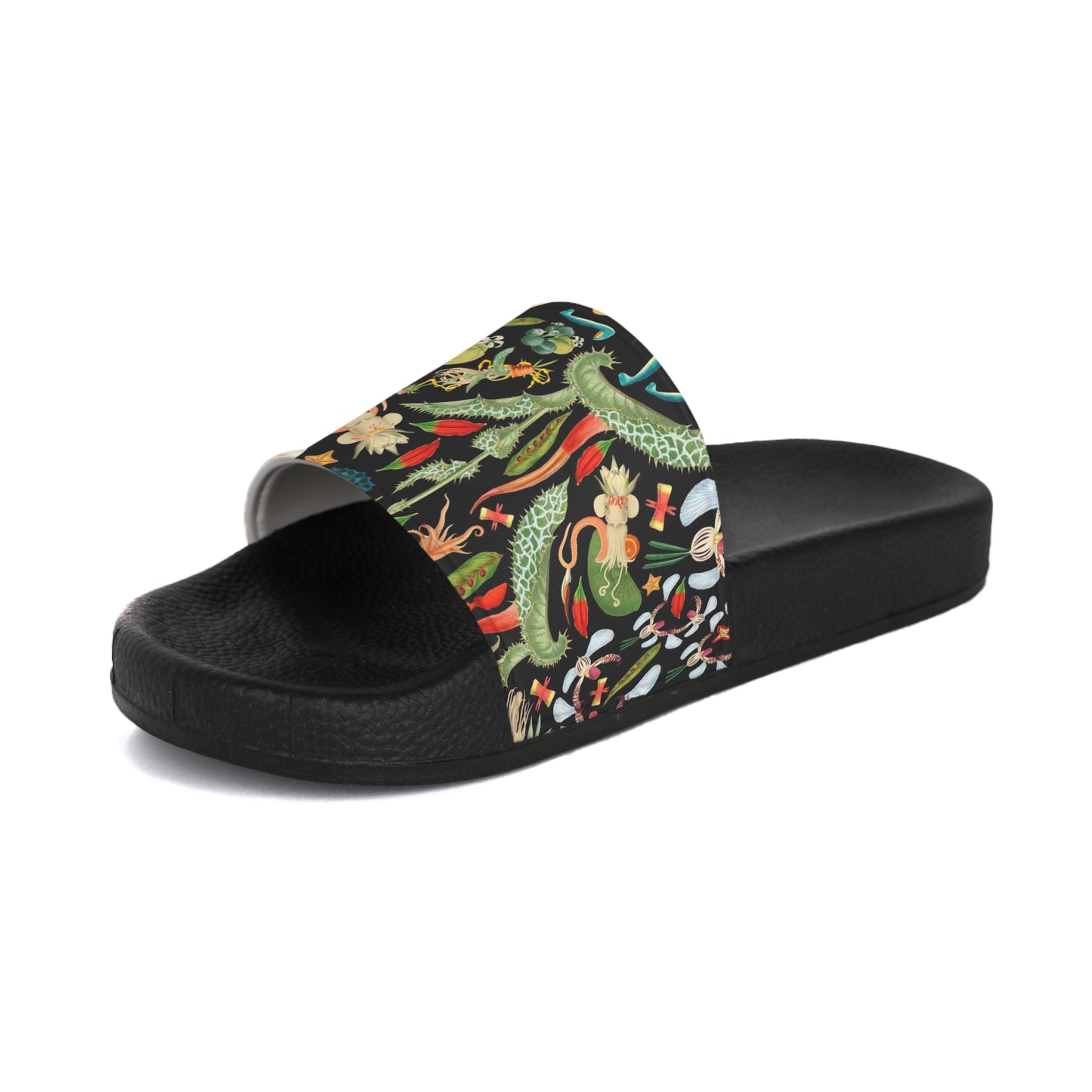 Women's Slide Sandals - Black Atlas