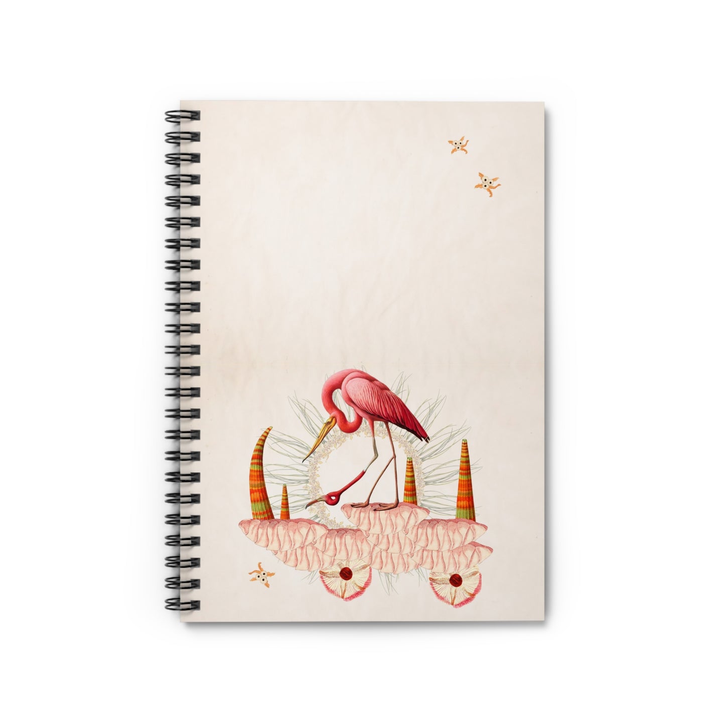 Spiral Notebook - Ruled Line - Flamingo