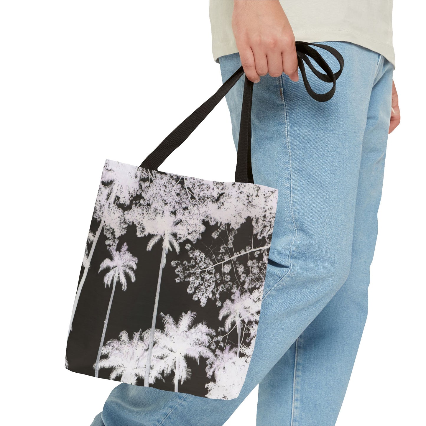 Tote Bag - Black Palm Trees