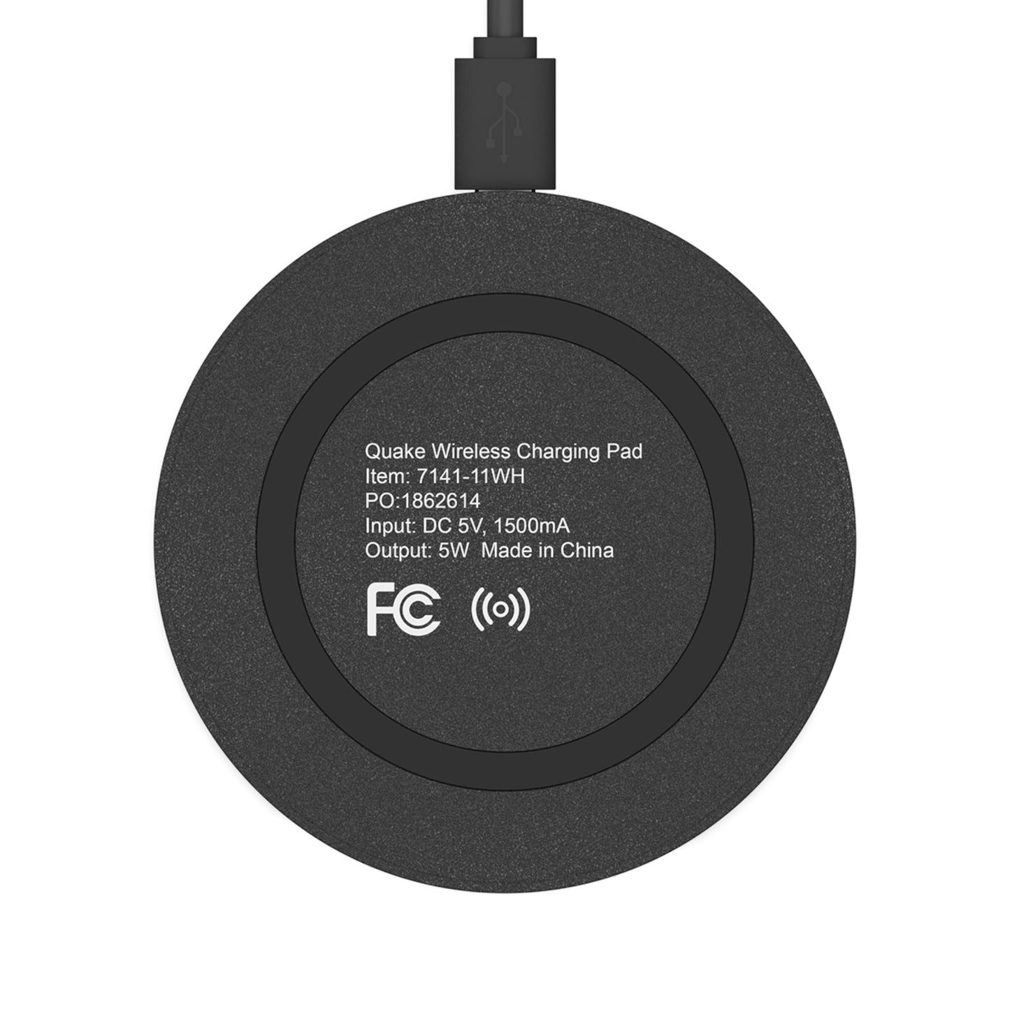 Quake Wireless Charging Pad - Black Atlas