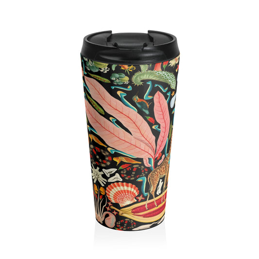 Stainless Steel Travel Mug - Black Atlas