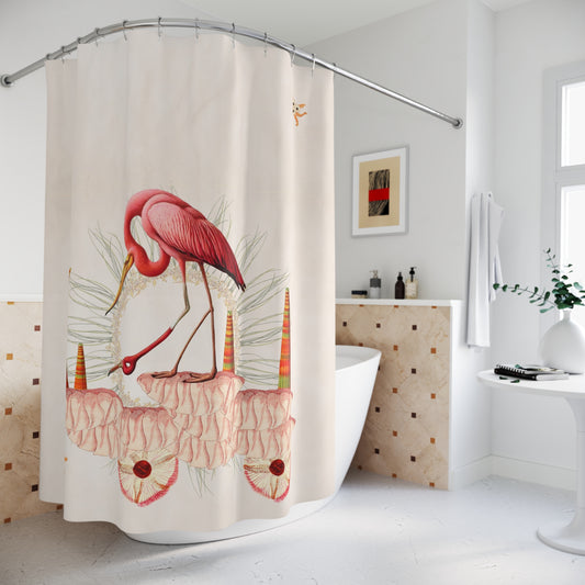 Shower Curtains - Flamingo