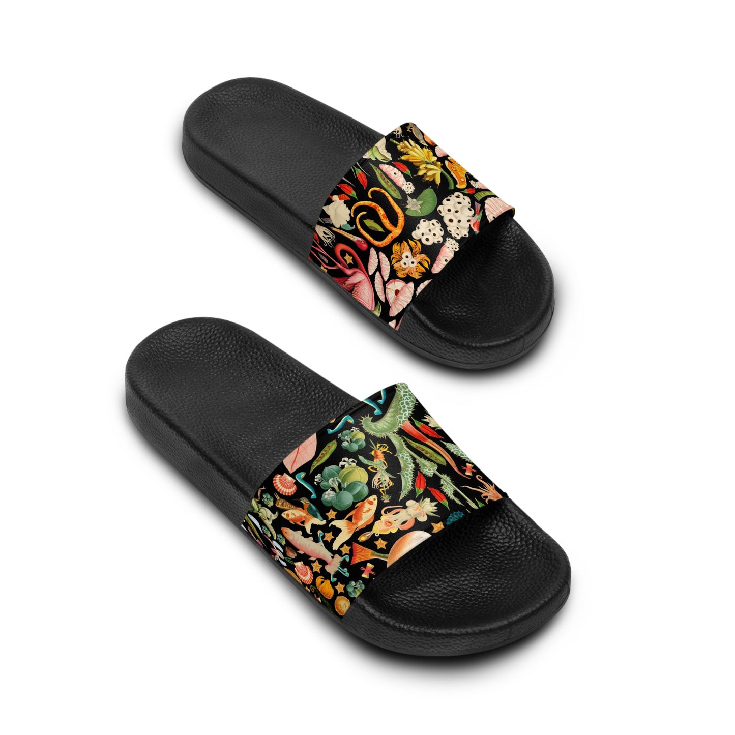 Women's Slide Sandals - Black Atlas