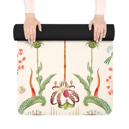 Rubber Yoga Mat - Cream Atlas